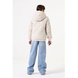 GARCIA - Jas - Wit - Imitatiebont - Waterafstotend - Capuchon