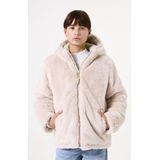 GARCIA - Jas - Wit - Imitatiebont - Waterafstotend - Capuchon