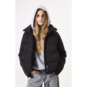 GARCIA - Pufferjas - Zwart - Gewatteerde Jas - Waterafstotend