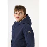GARCIA - Winterjas - Navy - Warm Gevoerd - Capuchon met Trekkoord