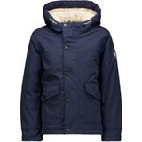 GARCIA - Winterjas - Navy - Warm Gevoerd - Capuchon met Trekkoord