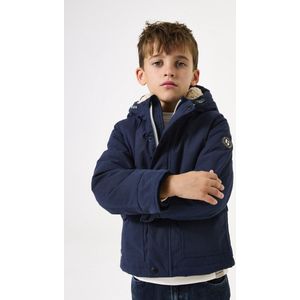 GARCIA - Winterjas - Navy - Warm Gevoerd - Capuchon met Trekkoord