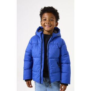 GARCIA - Gewatteerde Puffer Jas - Blauw - Waterafstotend - Met Capuchon