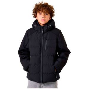 GARCIA - Softshell Pufferjas - Zwart - Jongens - Waterafstotend