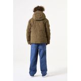GARCIA - Gewatteerde Pufferjas - Bruin - Jongens - Waterafstotend