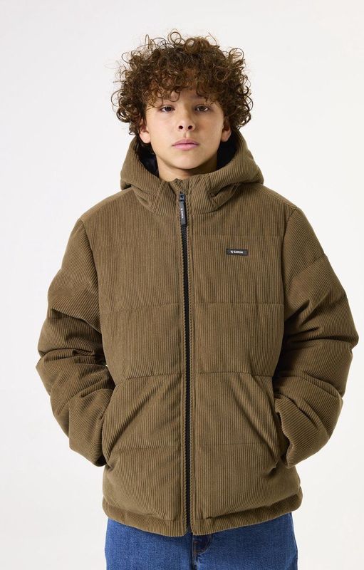 GARCIA - Gewatteerde Pufferjas - Bruin - Jongens - Waterafstotend