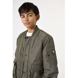 GARCIA - Jongen Jas - Groen - Bomberjack - Waterafstotend - 100% Polyester