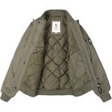 GARCIA - Jongen Jas - Groen - Bomberjack - Waterafstotend - 100% Polyester