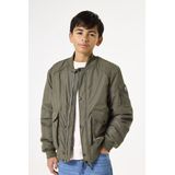 GARCIA - Jongen Jas - Groen - Bomberjack - Waterafstotend - 100% Polyester