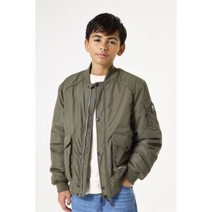 GARCIA - Jongen Jas - Groen - Bomberjack - Waterafstotend - 100% Polyester