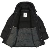GARCIA - Halflange Gewatteerde Puffer - Jas - Zwart