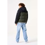 GARCIA - Gewatteerde Pufferjas - Groen - Jongens