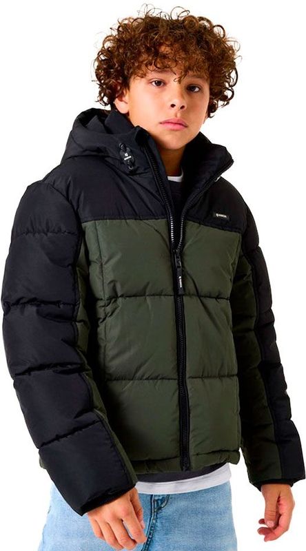 GARCIA - Gewatteerde Pufferjas - Groen - Jongens