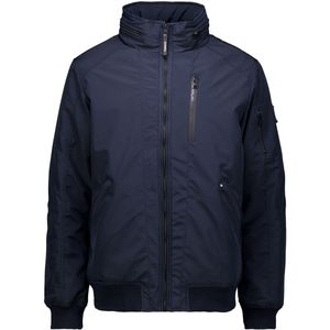 GARCIA - Gewatteerde Harrington Jas - Blauw - Regular Fit
