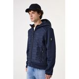 GARCIA - Softshell Jas - Blauw - Regular Fit