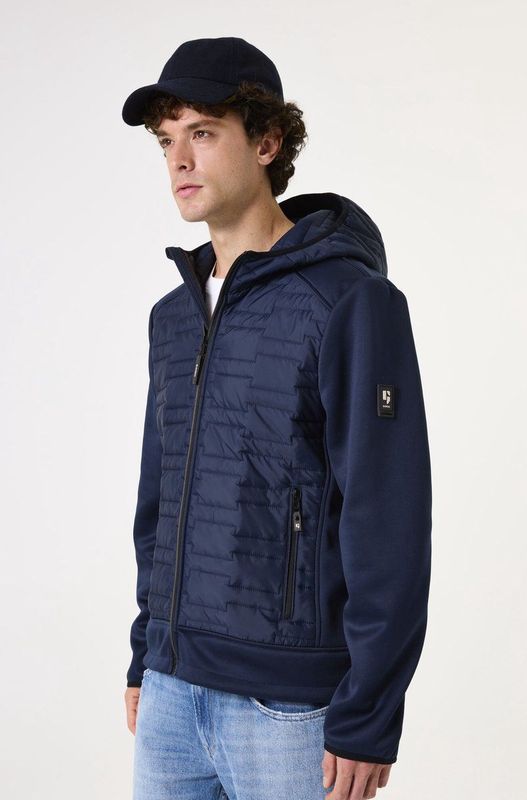 GARCIA - Softshell Jas - Blauw - Regular Fit