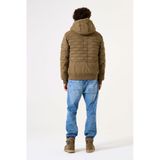 GARCIA - Licht Gewatteerde Pufferjas - Groen - Regular Fit