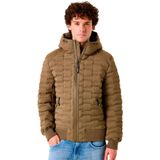 GARCIA - Licht Gewatteerde Pufferjas - Groen - Regular Fit