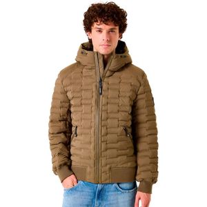 GARCIA - Licht Gewatteerde Pufferjas - Groen - Regular Fit