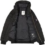 GARCIA - Licht Gewatteerde Pufferjas - Zwart - Regular Fit