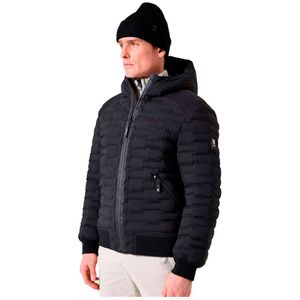 GARCIA - Licht Gewatteerde Pufferjas - Zwart - Regular Fit