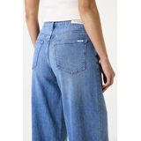 GARCIA - Celia - Jeans - Blauw - Wide Fit - 5-Pocket - High Waist
