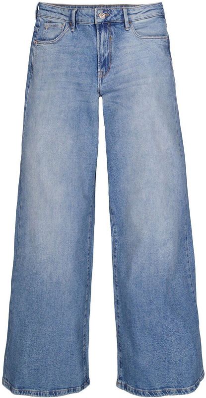 GARCIA - Celia - Jeans - Blauw - Wide Fit - 5-Pocket - High Waist