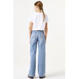 GARCIA Ilvy Jeans - Blauw - Straight Fit - High Waist - 5-Pocket