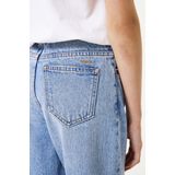 GARCIA Ilvy Jeans - Blauw - Straight Fit - High Waist - 5-Pocket