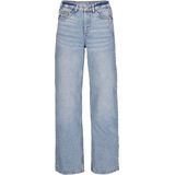 GARCIA Ilvy Jeans - Blauw - Straight Fit - High Waist - 5-Pocket