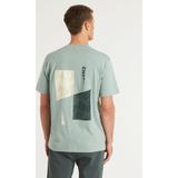 CHASIN' - Shirt 'Reco' - Mintgroen - Jersey - Ronde Hals