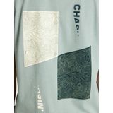 CHASIN' - Shirt 'Reco' - Mintgroen - Jersey - Ronde Hals