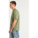 CHASIN' Shirt 'Mayor'  lichtgroen / wit