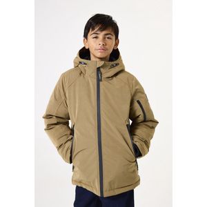 GARCIA - Jongen Jas - Groen - Gewatteerd - Waterafstotend