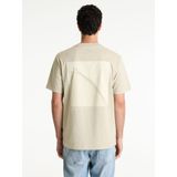 Chasin' - Shutter - T-shirt - Beige - Loose Fit - Ronde Hals