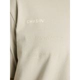 Chasin' - Shutter - T-shirt - Beige - Loose Fit - Ronde Hals