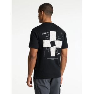 T-shirts - Zwart - Sydney - Heren