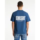 Regent - T-shirt - Blauw - Heren
