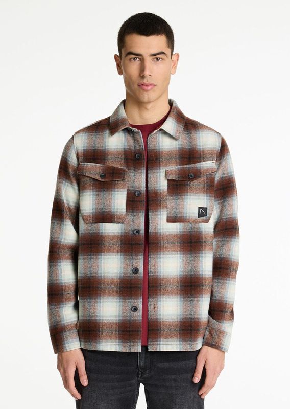 Shirts lange mouw - Lichtbruin - Stryke Bolt - Heren