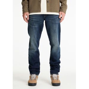 Jeans - Donkerblauw - Evan Terrain - Heren - Slim Fit 5-Pocket