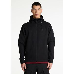 Chasin' - Adan Zip - Sweatvest - Zwart - Regular Fit