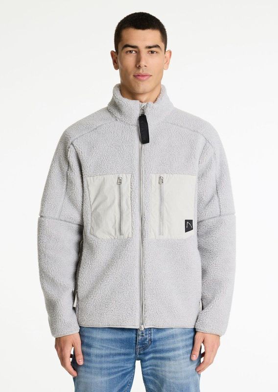 comma casual identity - Blousejurk - Taupe - Dierenprint - Knielengte