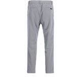 CHASIN' Heren Chino - Stone Dual - Lichtgrijs