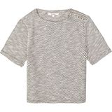 Garcia - I50260 - T-shirt - Gestippeld - Met Korte Mouwen - V-hals