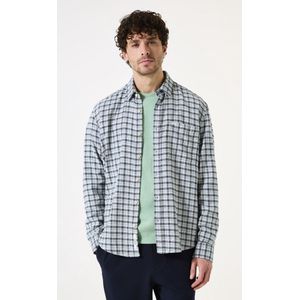 GARCIA - Overhemd - Groen - 100% Katoen - Lange Mouwen - Relaxed Fit