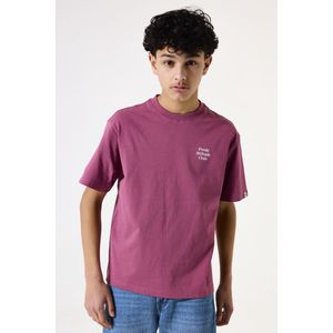 GARCIA T-shirt - Rood - Korte Mouw - 100% Gerecycled Polyester
