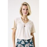 Garcia - G50203 - T-shirt - Dierenprint - Korte Mouwen - V-hals