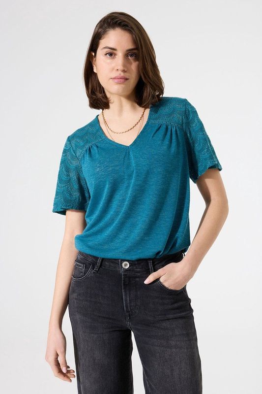 Garcia - G50203 - T-shirt - Kleur - Materiaal