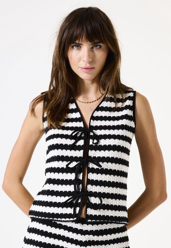 Garcia - G50252 - Gebreid Vest - Dames