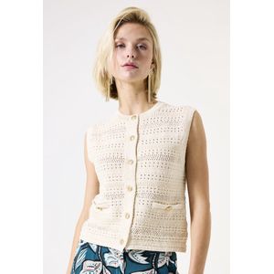 Garcia - G50250 - Gebreid Vest - Zacht - Katoen